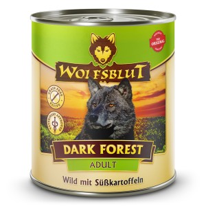 Wolfsblut - Dark Forest Canine Adult Wild mit Süsskartoffeln Dose
