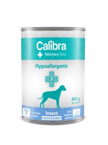 Calibra - Veterinary Diets - Canine Hypoallergenic Lachs & Insekten Dose