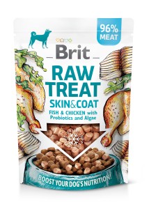 Brit Raw Treat - Skin&Coat Fisch & Huhn