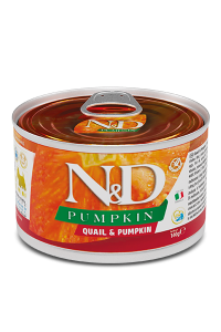 Farmina - N&D Pumkin Canine Adult Mini Caille & Potiron Boîte 
