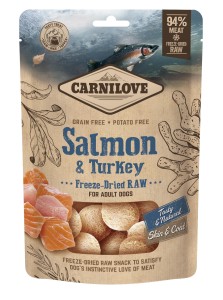 Carnilove Dog - Freeze-Dried Snacks - Lachs & Truthahn