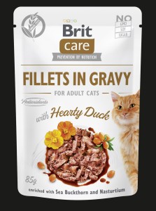 Brit Care Cat - Fillets in Gravy with Hearty Duck