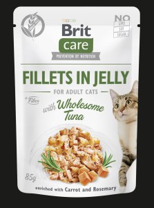 Brit Care Cat - Fillets in Jelly with Wholesome Tuna