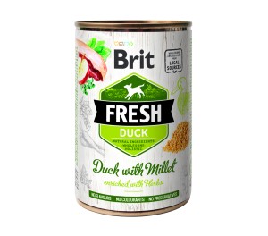 Brit Fresh Dog - Duck with Millet