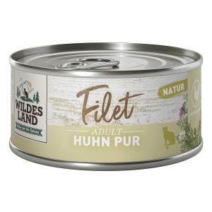 Wildes Land - Feline Adult Filet Huhn Pur Dose