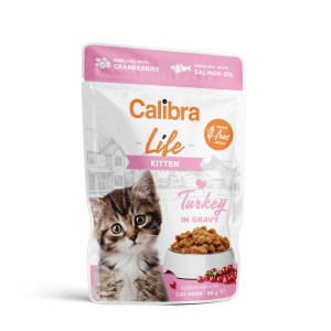 Calibra Life - Feline Kitten Truthahn in Sauce Beutel