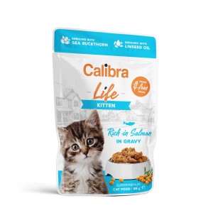 Calibra Life - Feline Kitten Lachs in Sauce Beutel