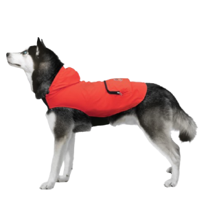 Gooeez - Poncho rot/schwarz