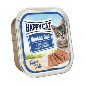 Happy Cat - Minkas Duo Adult Rind & Lachs Schalen