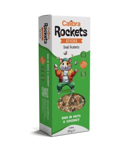 Calibra Rockets kleine Nager Nuss & Kokos Sticks