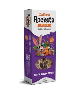 Calibra Rockets Kaninchen & Nager Wildfrüchte Sticks