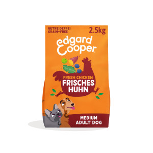 Edgard & Cooper - Canine Adult Medium/ Large Poulet frais aux pommes