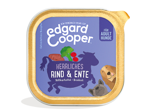 Edgard & Cooper - Canine Adult Rind + Ente mit Süsskartoffel Schalen
