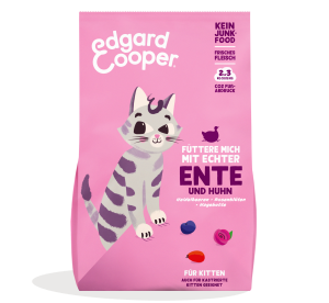 Edgard & Cooper - Feline Kitten Ente + Huhn mit Blaubeeren
