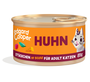 Edgard & Cooper - Feline Fel Adult Huhn mit Cranberrys Dosen