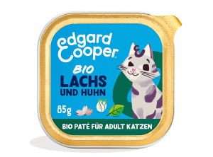 Edgard & Cooper - Feline Adult Bio Lachs + Huhn mit Chiasamen Schalen