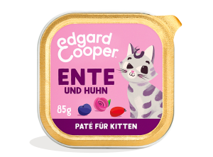 Edgard & Cooper - Feline Kitten Ente + Huhn mit Blaubeeren Schalen