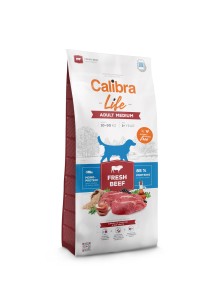 Calibra Life - Canine Adult Medium Rind & Reis