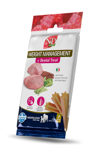 Farmina - N&D Quinoa Canine Dental Treat Weight Management Lamm Medium & Maxi