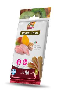 Farmina - N&D Tropical Canine Dental Treat Huhn, Dinkel, Hafer und tropische Fr&uuml;chte Mini