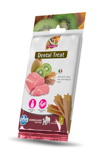 Farmina - N&D Tropical Canine Dental Treat Schwein, Dinkel, Hafer und tropische Fr&uuml;chte Medium & Maxi