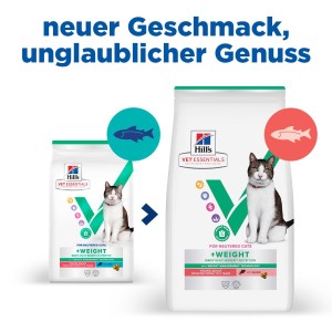 Vet Essentials - Multi-Benefit + Weight - Feline Young Adult Saumon