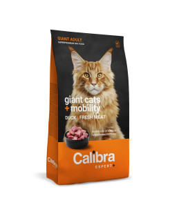 Calibra Expert+ - Feline Adult Giant + Mobility Canard und Poulet