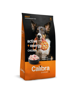 Calibra Expert+ - Canine Adult Active + Energy Poulet