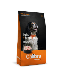 Calibra Expert+ - Canine Adult Small Light + Sterilised Poulet