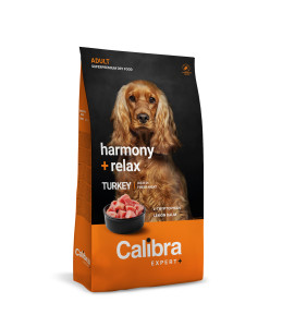 Calibra Expert+ - Canine Adult Harmony + Relax Dinde