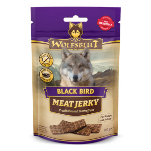 Wolfsblut - Black Bird Snack Meat Jerkys - Canine Adult Truthahn
