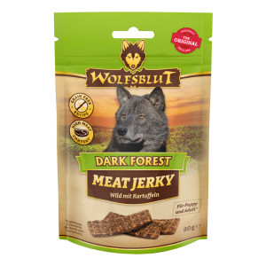 Wolfsblut - Dark Forest Snack Meat Jerkys - Canine Adult Gibier