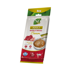 Famina - N&D Prime Feline Cream Poulet & Thon