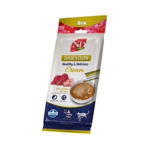 Famina - N&D Quinoa Digestion Feline Cream Poulet & Thon