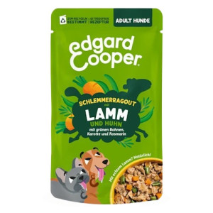 Edgard & Cooper - Canine Adult Rago&ucirc;t gourmand &agrave; l'agneau & poulet sachet