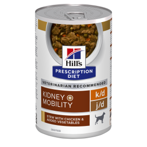 Prescription Diet - Canine k/d + Mobility Ragout Huhn & Gemüse Dose