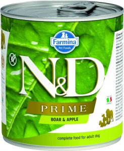 Farmina - N&D Prime Canine Adult Grain Free Wildschwein & Apfel Dose