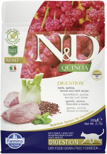 Farmina - N&D Quinoa Feline Adult Digestion Lamm & Fenchel