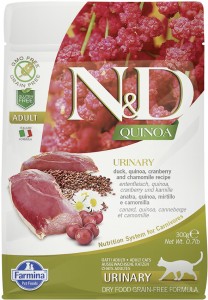 Farmina - N&D Quinoa Feline Adult Urinary Ente & Preiselbeere