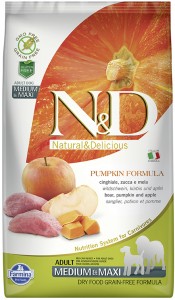 Farmina - N&D Pumpkin Canine Adult Medium/Maxi Sanglier & Pomme