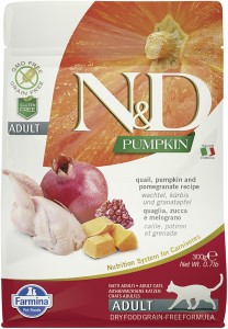 Farmina - N&D Pumpkin Feline Adult Wachtel & Granatapfel