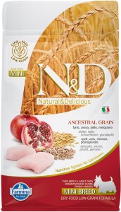 Farmina - N&D Ancestral Grain Canine Adult Mini Huhn & Granatapfel