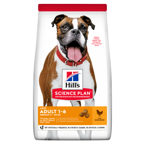 Science Plan - Canine Adult Light Medium Huhn