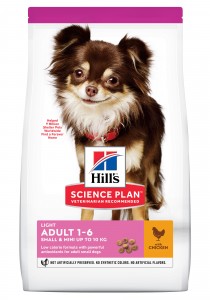 Science Plan - Canine Adult Light Small & Mini Huhn