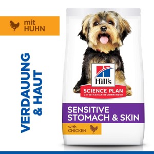 Science Plan - Canine Adult Sensitive Stomach & Skin Small & Mini Huhn