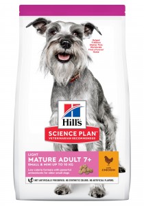 Science Plan - Canine Mature Adult 7+ Light Small & Mini Huhn