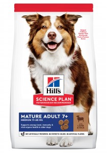 Science Plan - Canine Mature Adult 7+ Medium Lamm & Reis