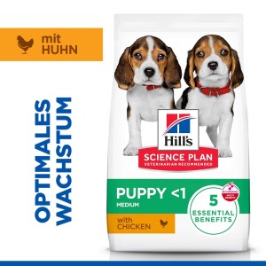 Science Plan - Puppy Medium Huhn
