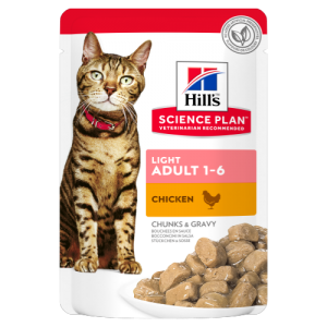 Science Plan - Feline Adult Light Huhn Beutel