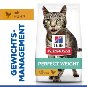 Science Plan - Feline Adult Perfect Weight Huhn